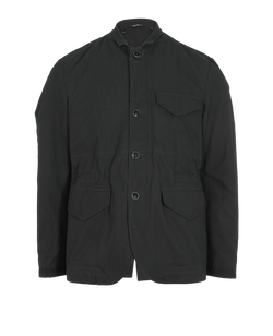 Dolce & Gabbana Utility Jacket With Warmer, Mens, Cotton, Navy, Sz M, 3*