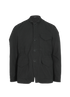Dolce & Gabbana Utility Jacket With Warmer, &pound;480, Clothing, Navy, Cotton, Front view