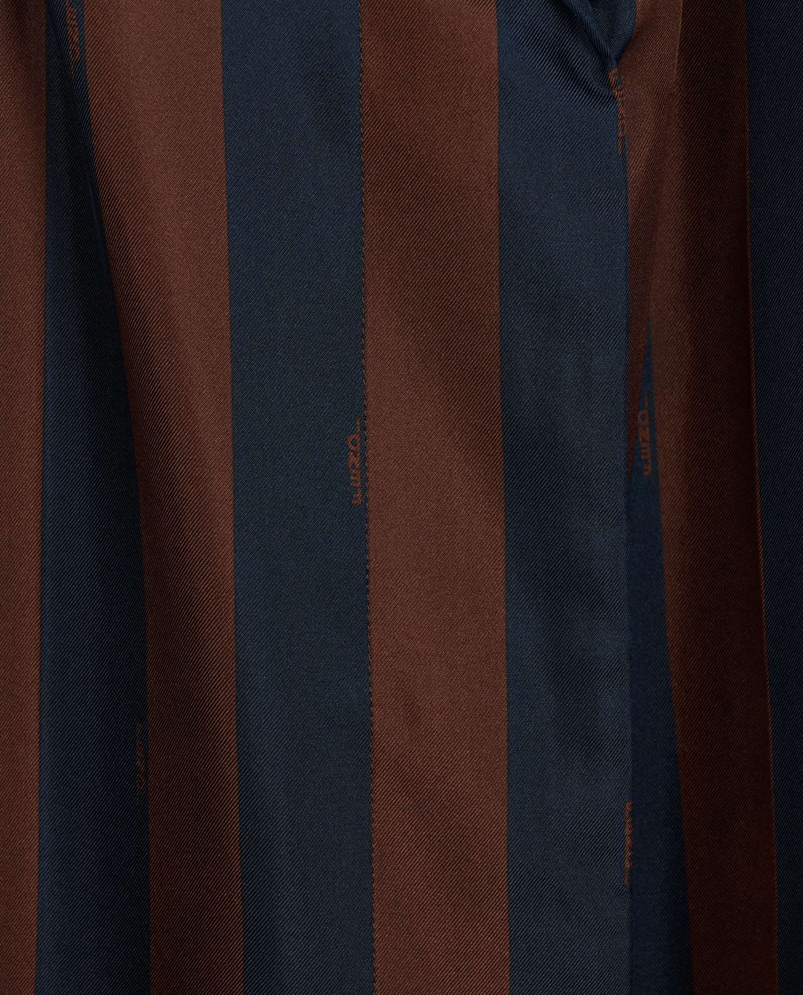 Fendi Stripe Long Jacket, &pound;310, Clothing, Brown/Navy, Silk, Other view