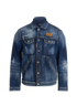 Dsquared D2 Dan  Jeans Jacket, &pound;270, Clothing, Blue, Denim, Front view