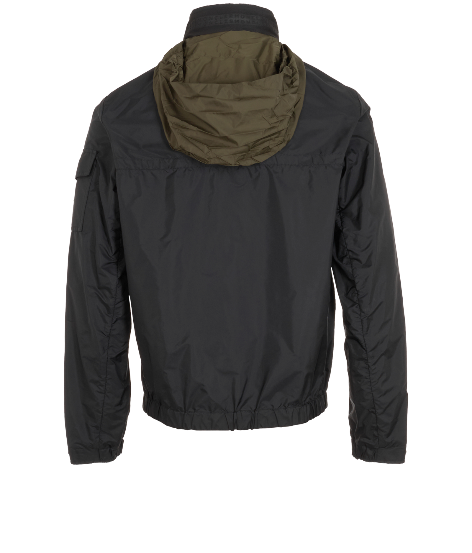 Moncler Windbreaker Jacket, &pound;410, Clothing, Black, Polyester Mix, Other view