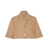 MaxMara Estroso Cropped Cape, &pound;210, Clothing, Beige, Wool, Front view