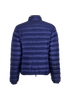 Moncler Lans Puffer Jacket, &pound;395, Clothing, Purple, Down Feathers, Back view
