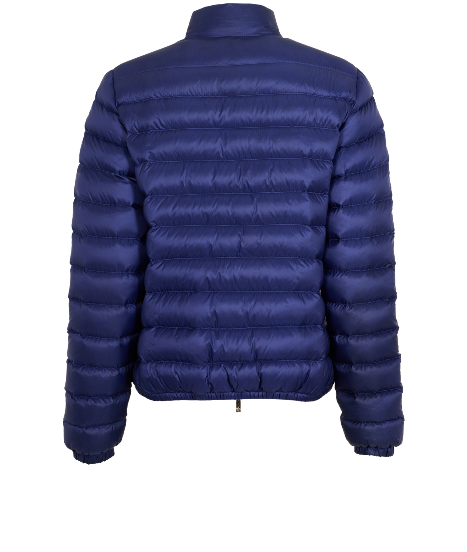 Moncler Lans Puffer Jacket, &pound;395, Clothing, Purple, Down Feathers, Back view
