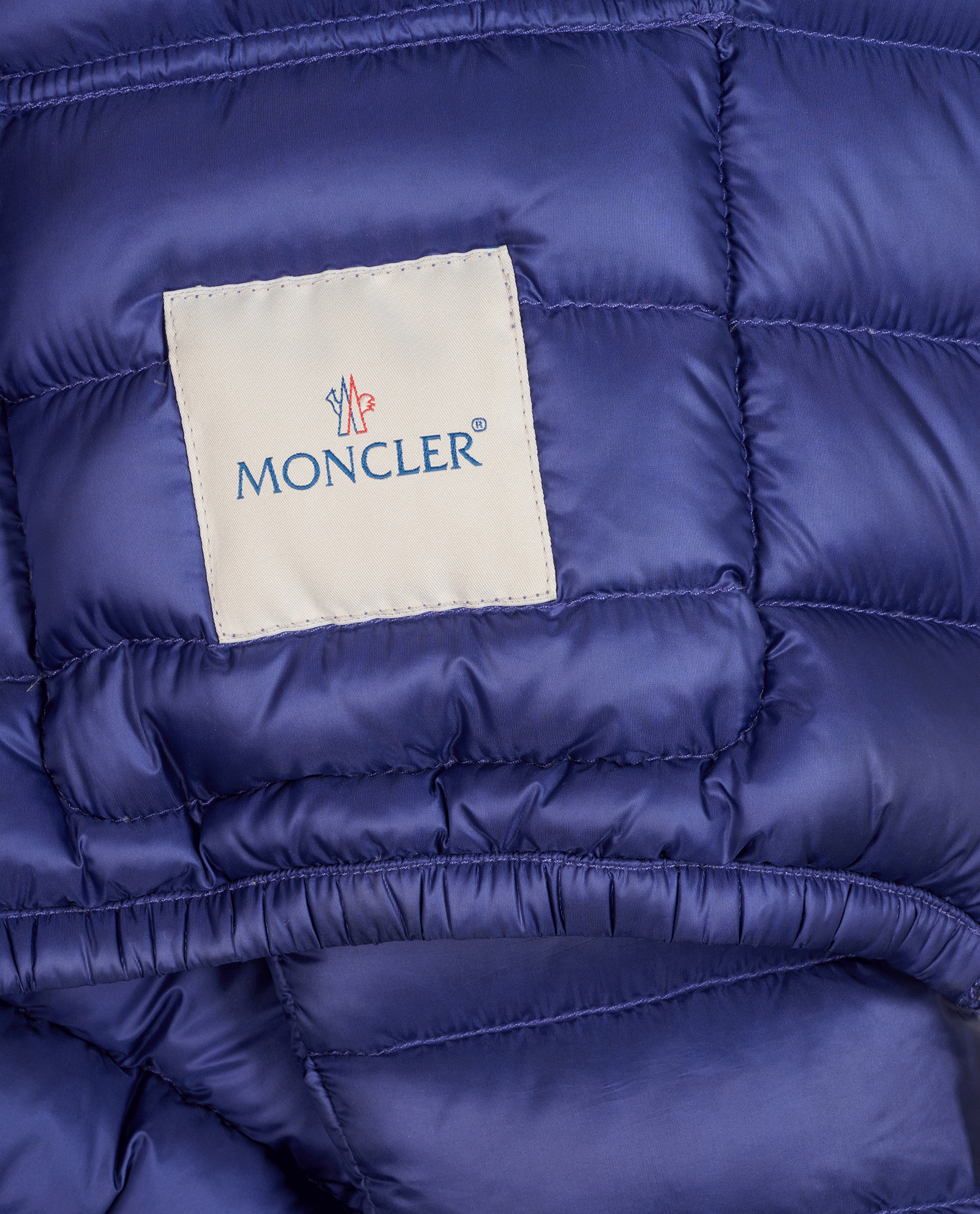 Moncler Lans Puffer Jacket, &pound;395, Clothing, Purple, Down Feathers, Other view