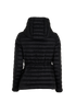 Moncler Raie Packable Jacket, &pound;295, Clothing, Black, Nylon, Back view