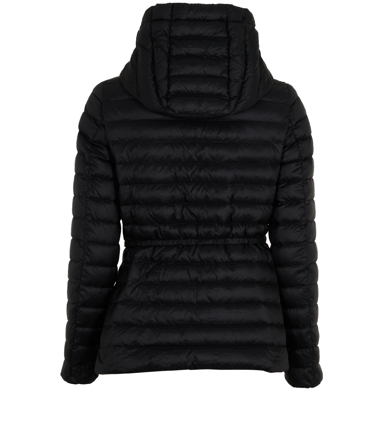 Moncler Raie Packable Jacket, &pound;295, Clothing, Black, Nylon, Back view