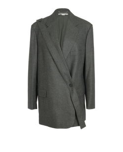 Stella McCartney Rylee Jacket, Wool, Grey, UK16, 3*