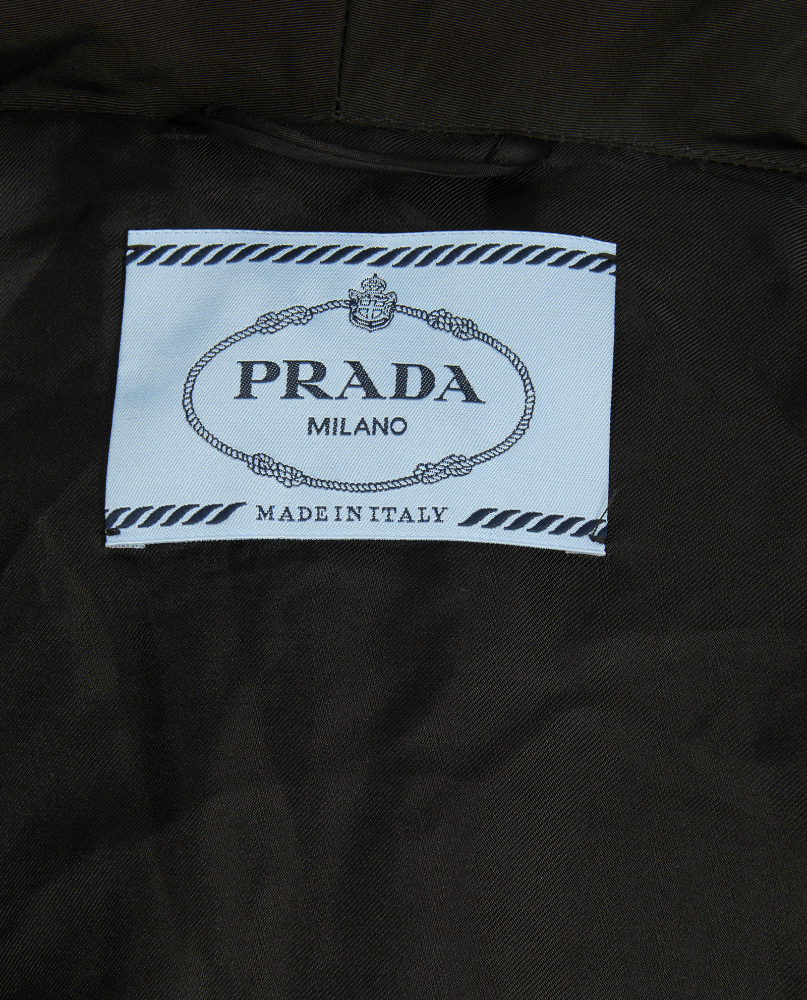 Prada Cropped Logo Sequin Jacket, &pound;1,300, Clothing, Black, Viscose, Other view