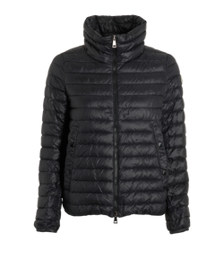 Moncler Basane Puffer Jacket, Down, Black, Sz S, 2*