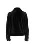 Acne Studios Biker Jacket, £750, Clothing, Black, Shearling, Back view