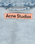 Acne Studio Washed & Distressed Denim Jacket, £120, Clothing, Blue, Cotton, Other view