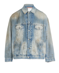 Acne Studios Oversized Jeans Jacket, Men, Denim, Blue, Sz S, 3*
