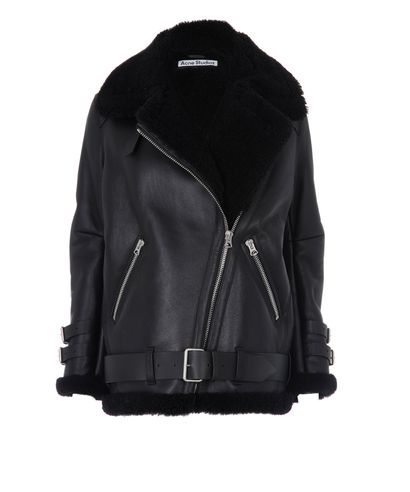 Acne Studios Shearling Jacket, front view