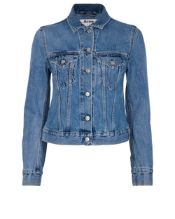 Acne Studios Denim Jacket, Cotton, Blue, UK 6, 3*