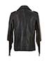 Acne Distressed Fringe Jacket, back view