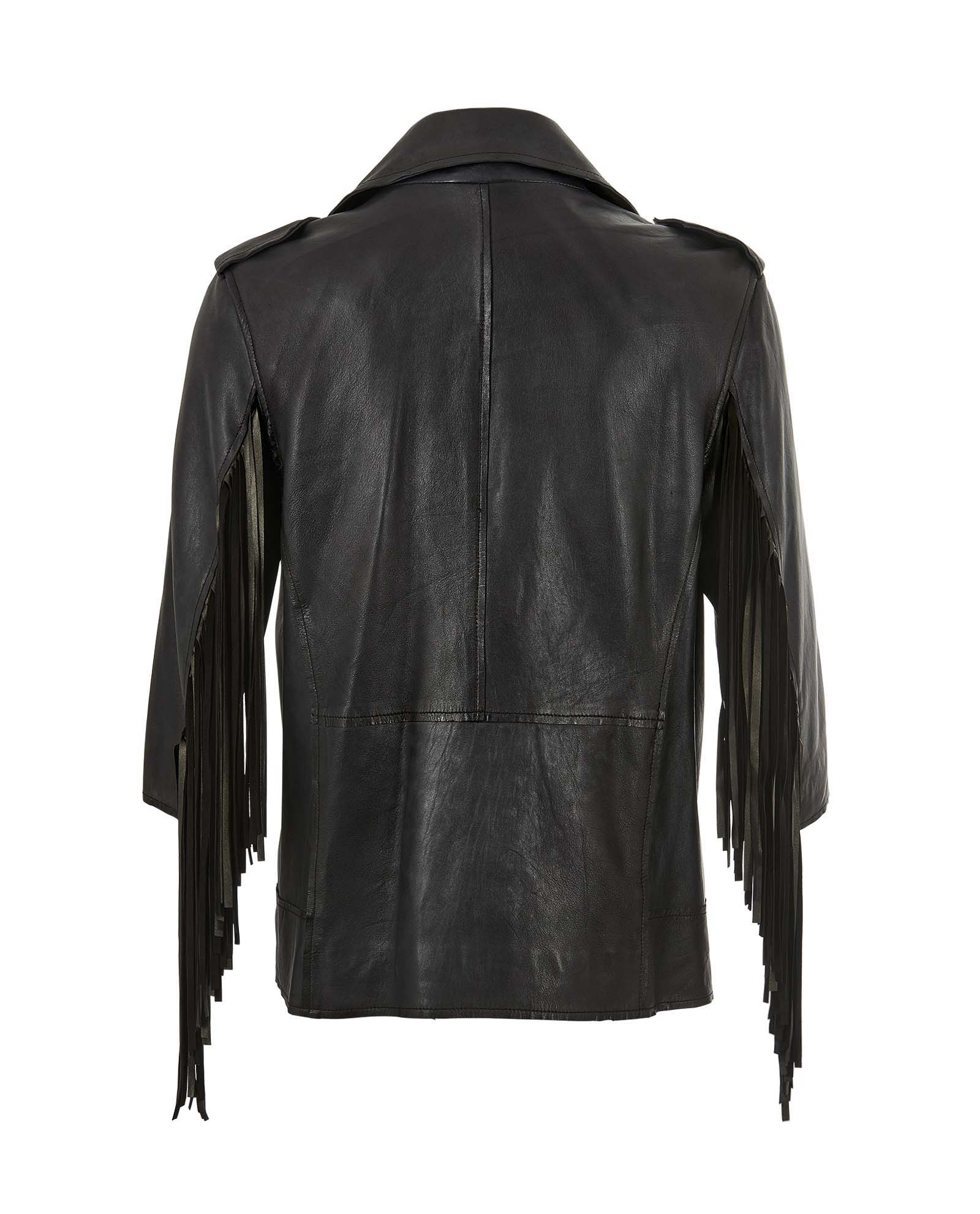 Acne Distressed Fringe Jacket, Jackets - Designer Exchange Acne Distressed Fringe Jacket, Jackets - Designer Exchange
