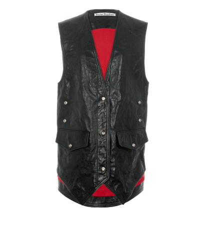 Acne Studios Carletta Oversized Crinkled Vest, front view