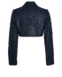 Alaia Cropped Jacket, &pound;290, Clothing, Navy, Polyester (Polymer), Back view