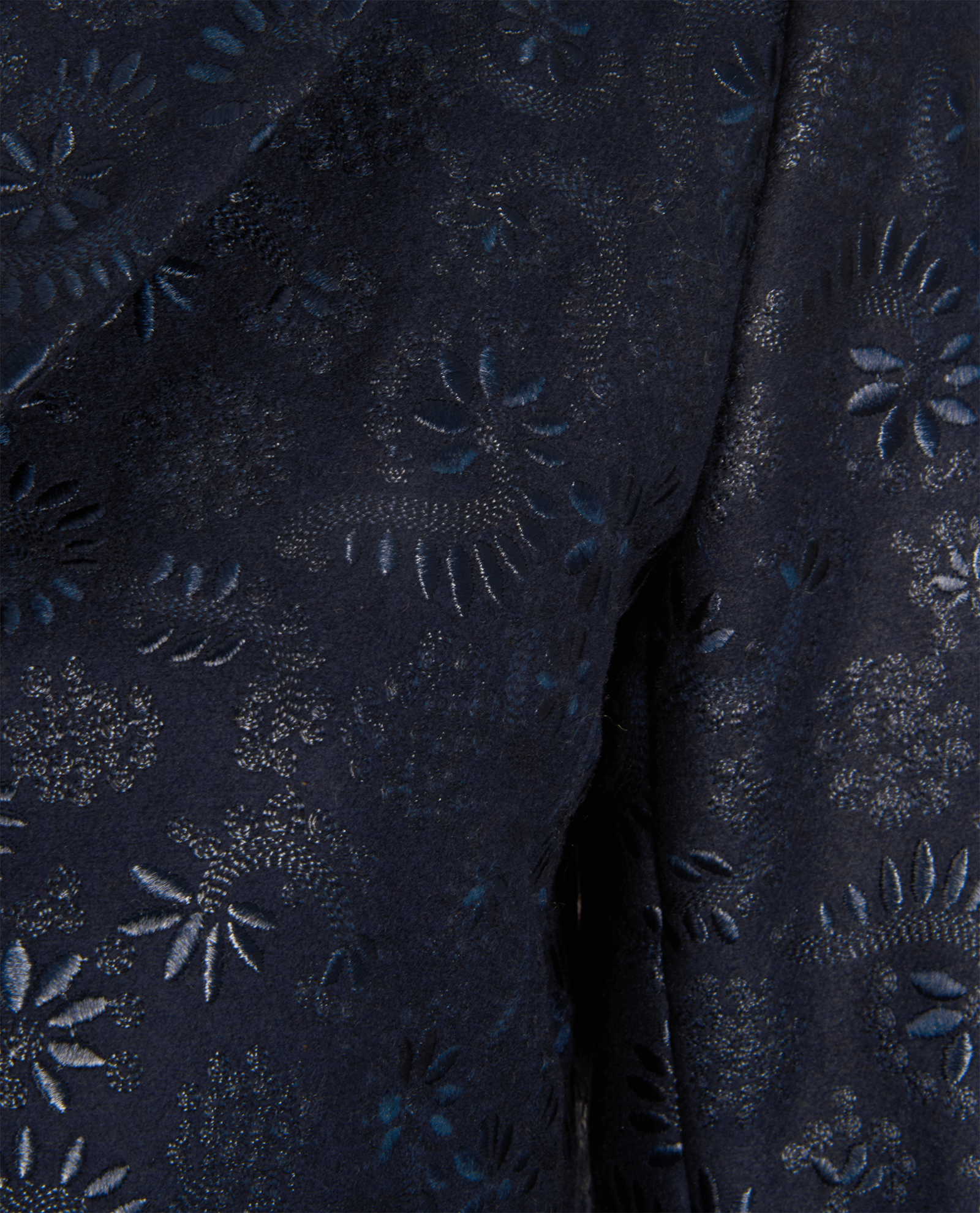 Alaia Cropped Jacket, &pound;290, Clothing, Navy, Polyester (Polymer), Other view