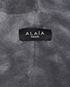 Alaia Shearling Cropped Short Sleeve Jacket, other view