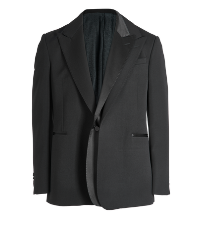 Alexander McQueen Asymmetric Lapel Blazer, front view