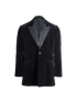 Alexander McQueen Velvet Jacket, front view