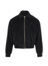 Ami Paris De Coeur Padded Jacket, &pound;295, Clothing, Black, Cotton, Front view