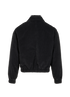 Ami Paris De Coeur Padded Jacket, &pound;295, Clothing, Black, Cotton, Back view