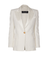 Balmain Satin Lapel Blazer, front view