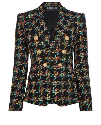 Balmain Double Breasted Coloured Blazer, front view