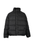 Balenciaga All Over Logo Puffer Jacket, front view