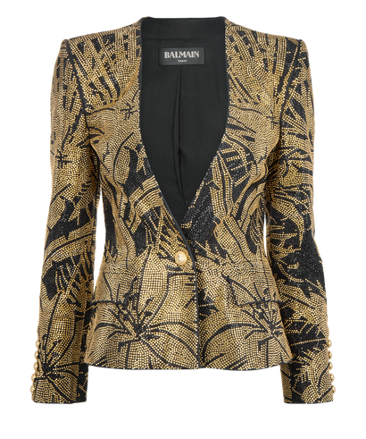 Balmain Studded Evening Jacket, front view