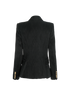 Balmain Double Breasted Blazer, back view