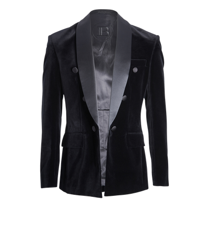 Balmain Shawl-Lapel Dinner Jacket, front view