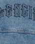 Balenciaga Embroidered Back Logo Denim Jacket, other view