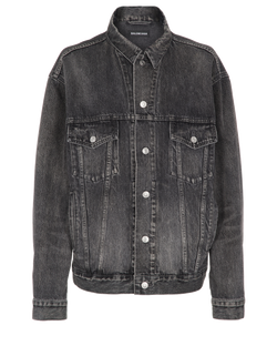 ジャケット・アウター BALENCIAGA Damaged Denim Jacket size 46 BALENCIAGA Damaged Denim Jacket size 46