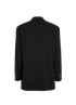 Mens Balenciaga 2019 Logo Embroidered Blazer, back view