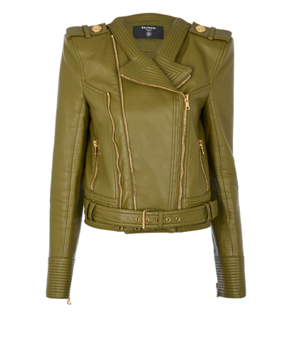 Balmain Biker Jacket, front view