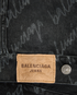 Balenciaga Oversized Logo Denim Jacket, other view