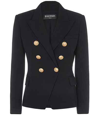 Balmain Classic Double Breasted Blazer, front view