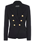 Balmain Classic Double Breasted Blazer, front view