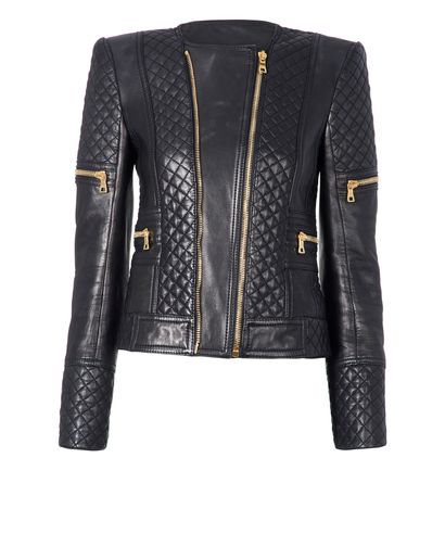 Balmain Quilted Jacket, front view