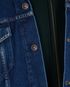 Balenciaga Layered Denim Hoodie/Jacket, other view