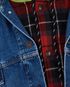 Balenciaga Layered Denim Hoodie/Jacket, other view