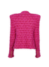 Balmain X Barbie Tweed Blazer, back view