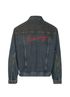 Balenciaga Signature Logo Denim Jacket, back view