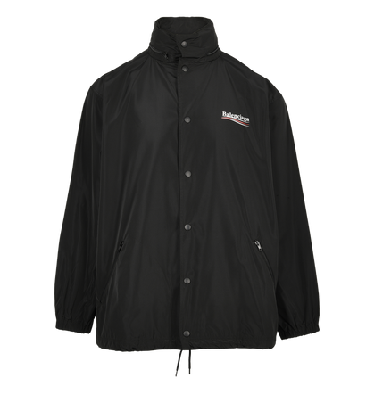 Balenciaga Political Campaign Zip Up Jacket, front view