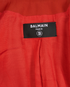 Balmain Gabardine 6-Button Jacket, &pound;350, Clothing, Orange, Viscose/Wool, Other view