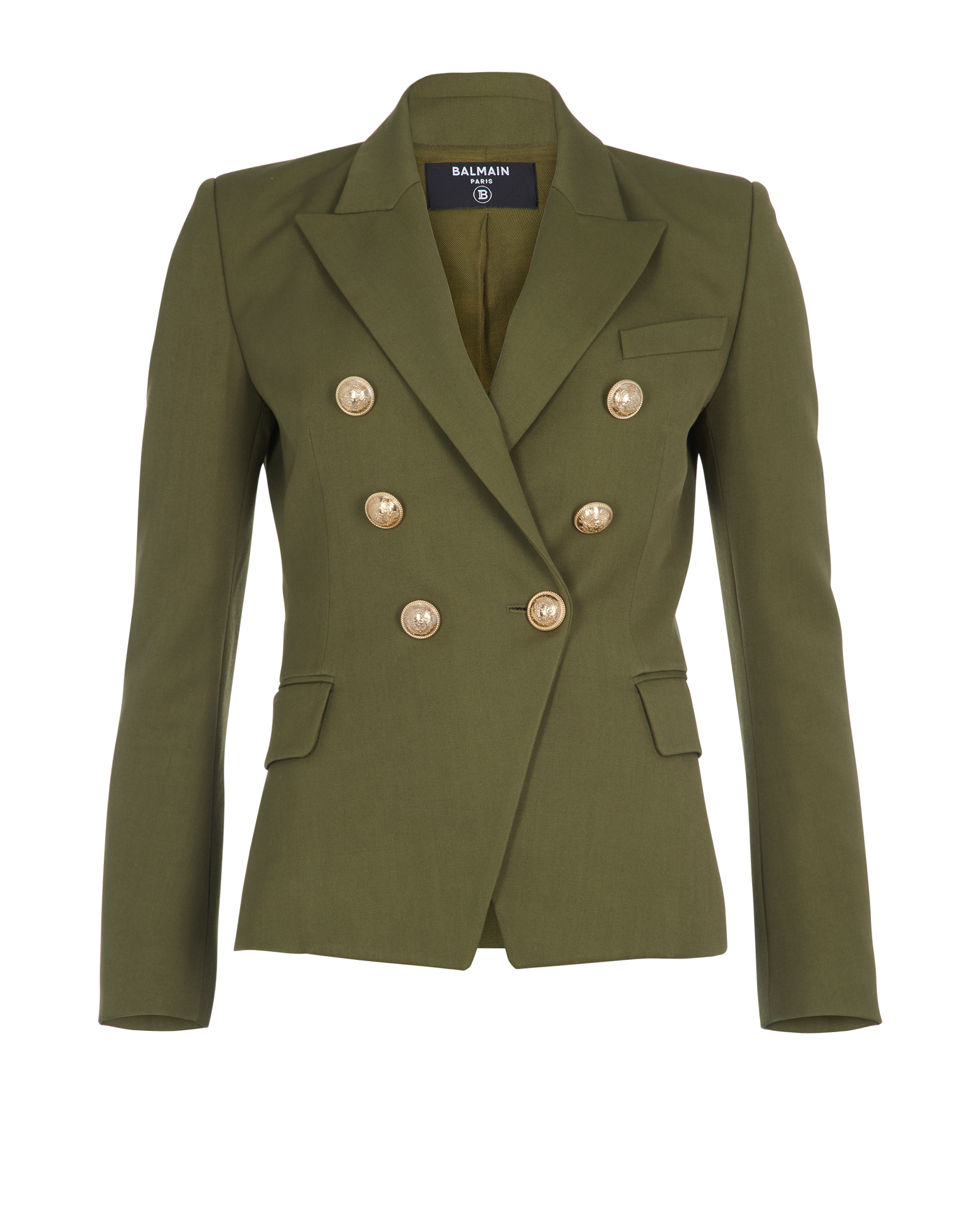 Balmain Double Breasted Short Blazer, Jackets Designer Exchange